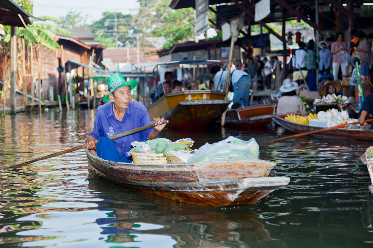 Bernard Crampon Photography - Damnoen Saduak Floating Market