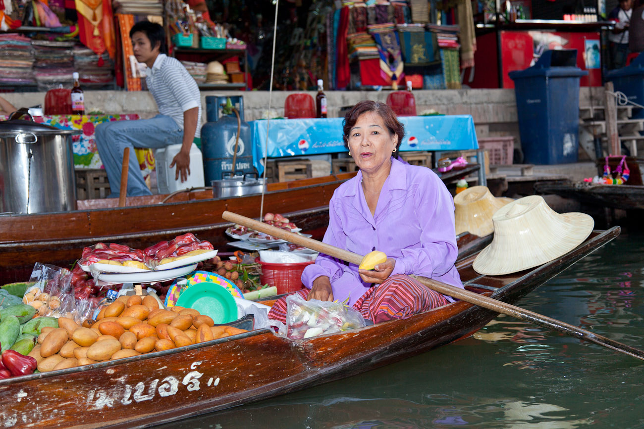 Bernard Crampon Photography - Damnoen Saduak Floating Market