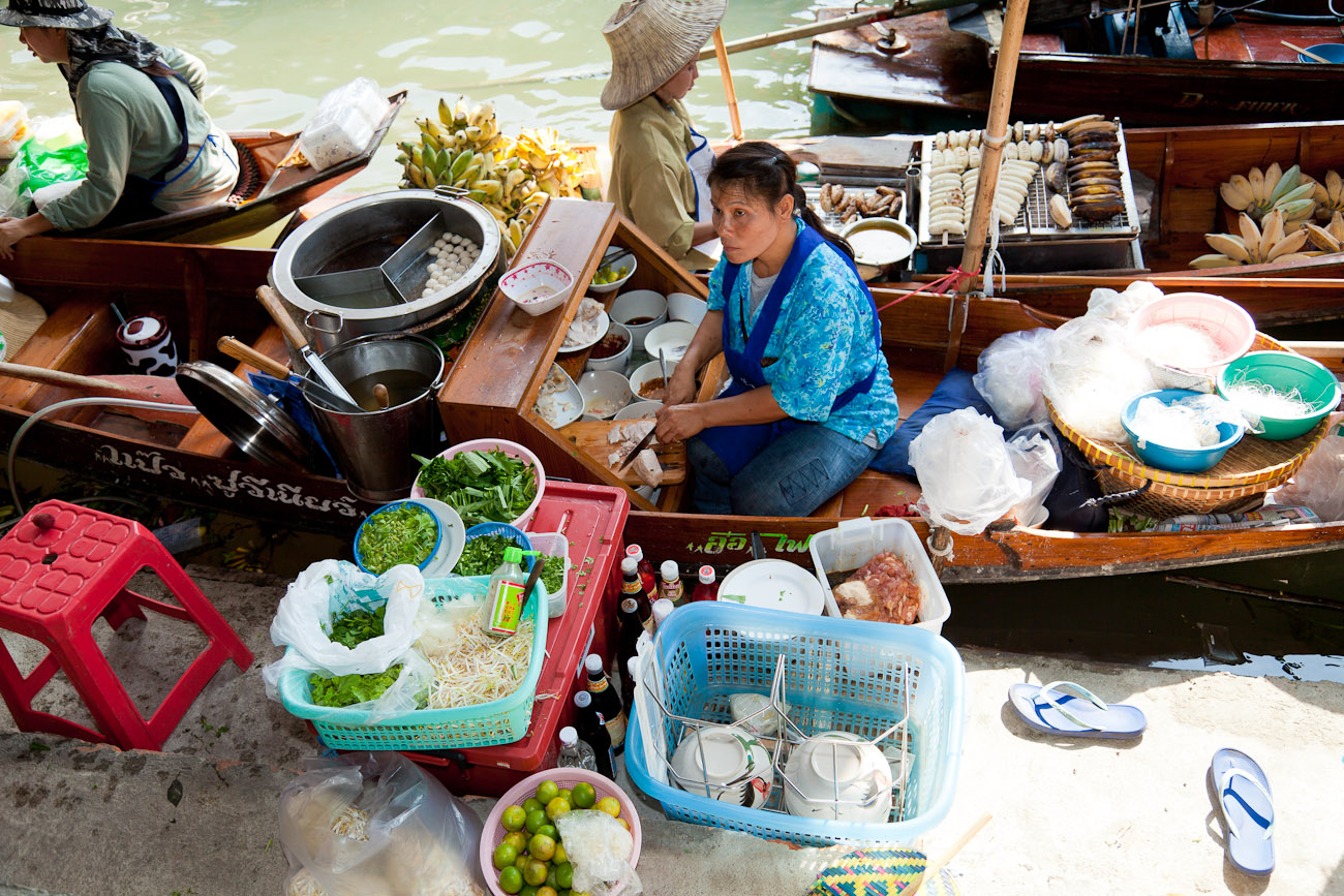 Bernard Crampon Photography - Damnoen Saduak Floating Market