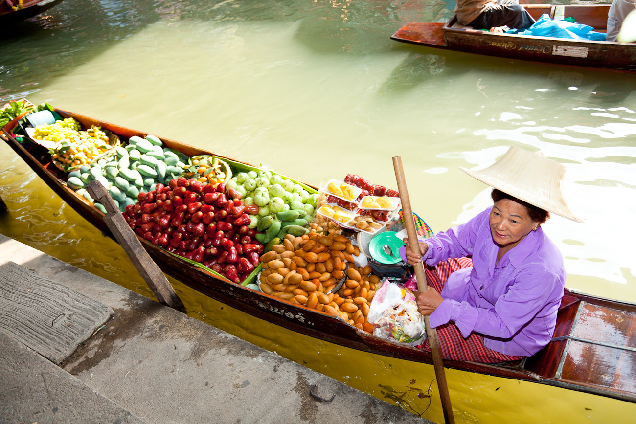 Bernard Crampon Photography - Damnoen Saduak Floating Market