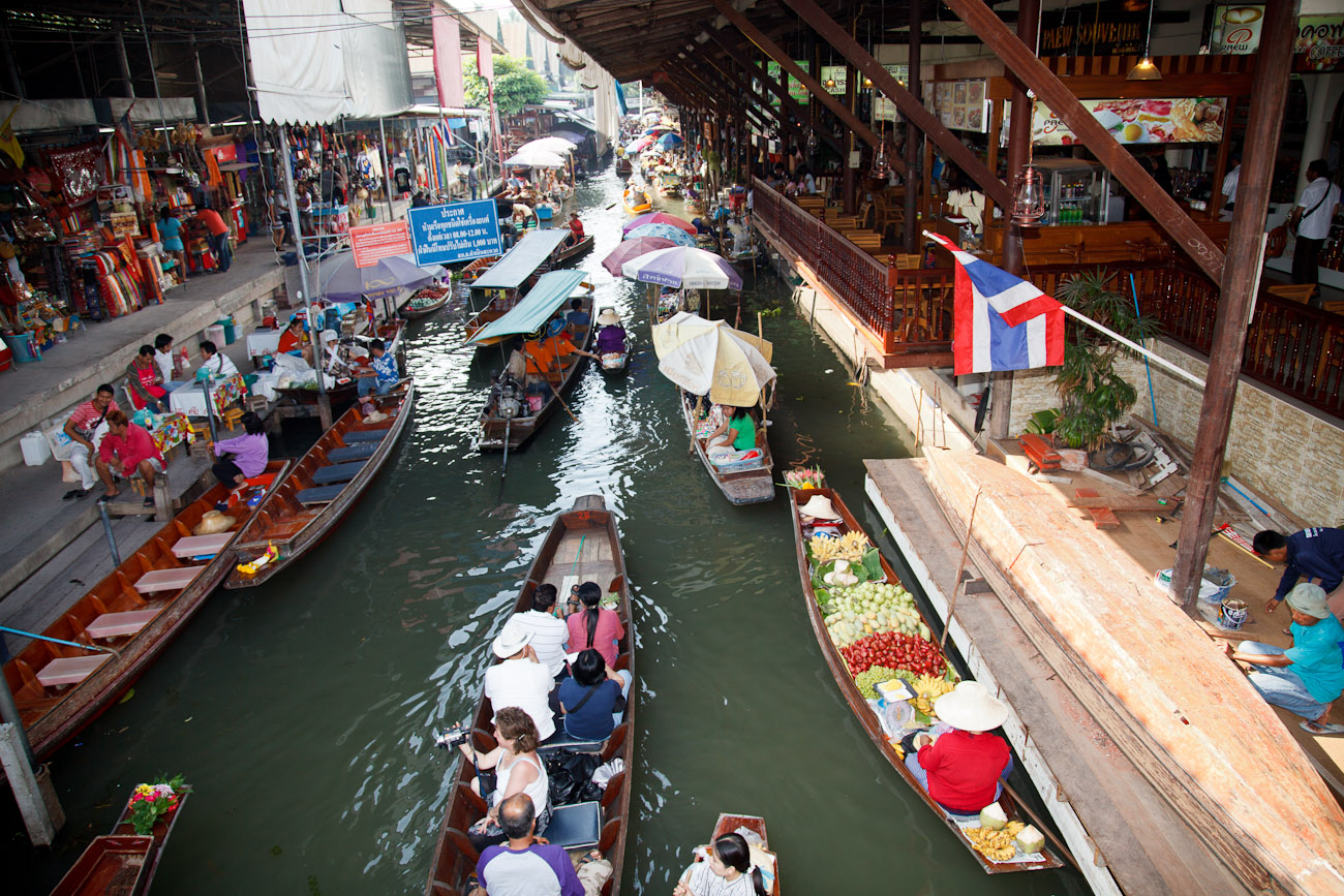 Bernard Crampon Photography - Damnoen Saduak Floating Market