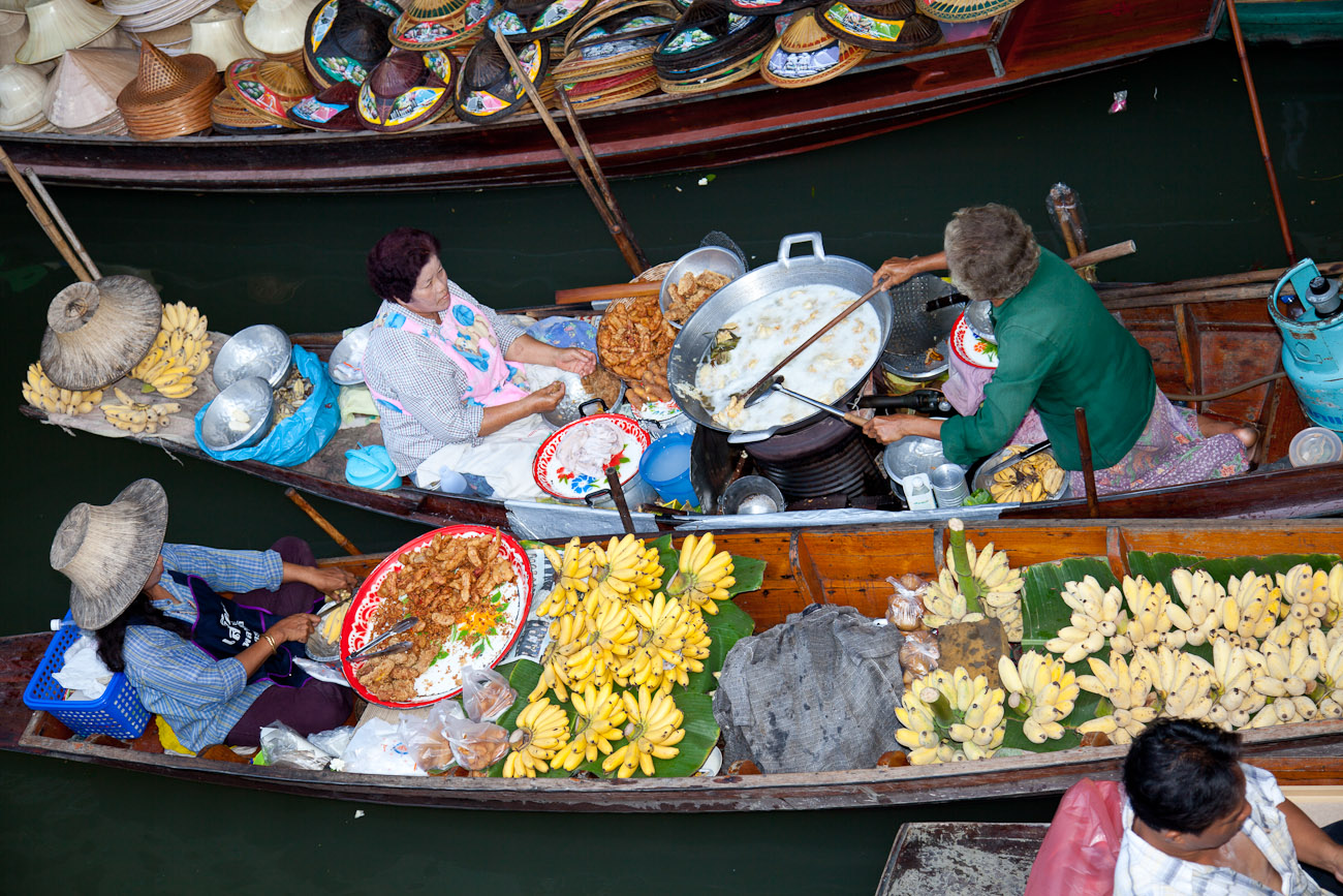 Bernard Crampon Photography - Damnoen Saduak Floating Market