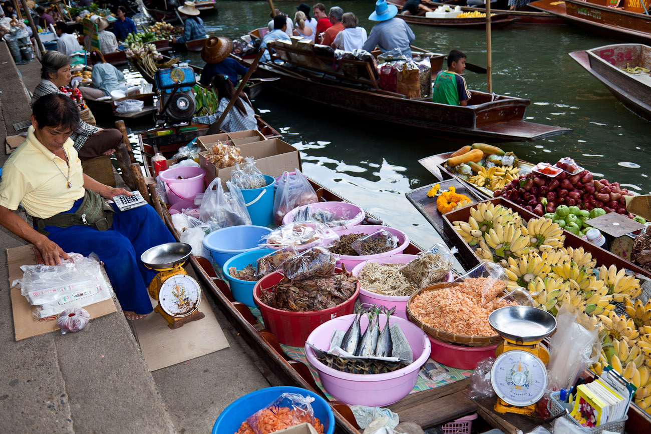 Bernard Crampon Photography - Damnoen Saduak Floating Market